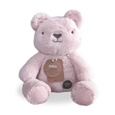 Claire Bear (pink) Huggie