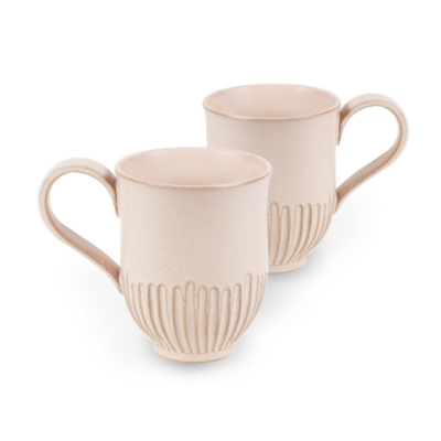 Mug 2pk- Crafted Mug PINK