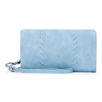 Sky Wallet Cornflower Blue