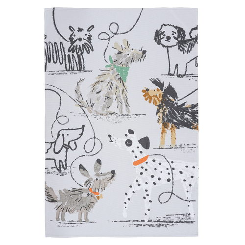 Dog Days Tea Towel