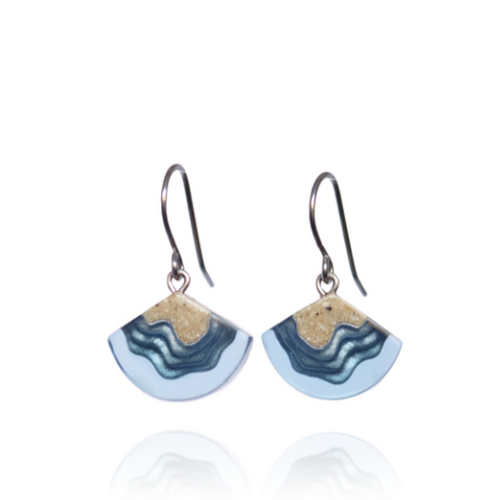 Bight Dangle Earrings Ultra marine