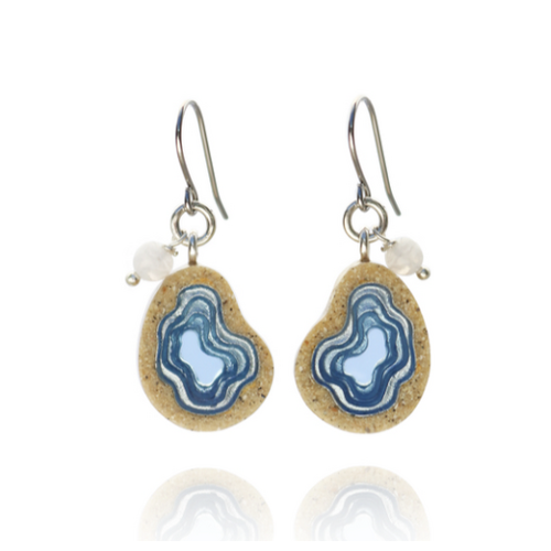 Basin Earrings Ultra Marine