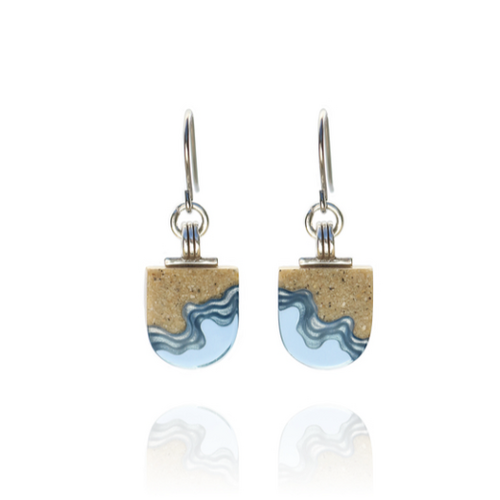 Shoreline Earrings Ultra Marine