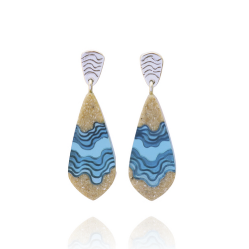 Gorge Earrings ultra marine