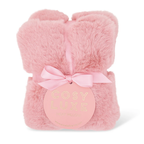 Cosy Luxe Heat Pillow- Pink