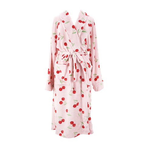 Bath Robe Cherrylicious