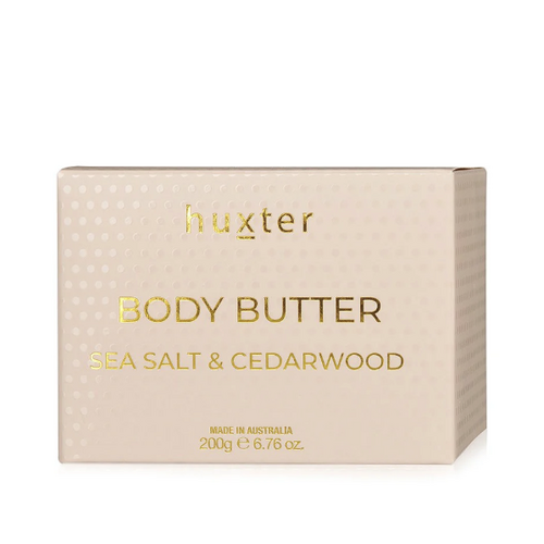 Body Butter 200gm Sea Salt & Cedar