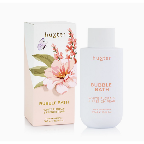 Bubble Bath: White Florals & French Pear