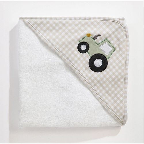 Hooded Towel Tractor Ride