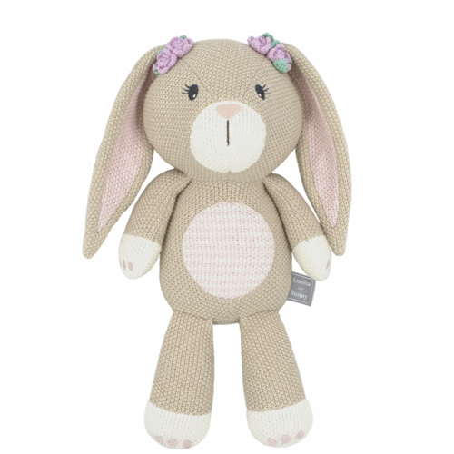 Whimsical Knitted Toy- Amelia the Bunny