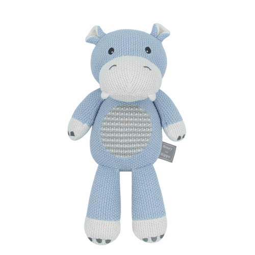 Whimsical Knitted Toy- Henry the Hippo