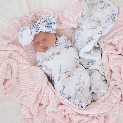 Sweet Swallows Organic Muslin Wrap