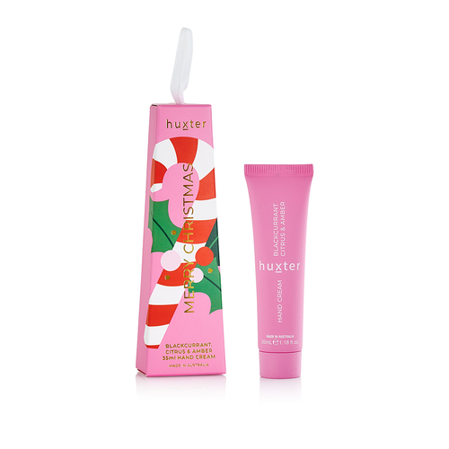 Hanging 35ml handcream- Blackcurrant, Citrus & Amber