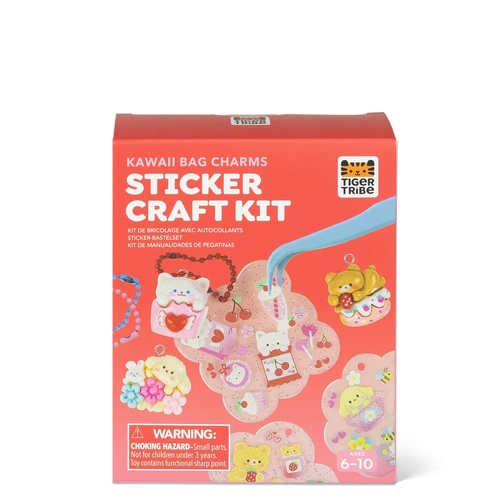 Sticker Craft Kit-Kawaii Bag Charms