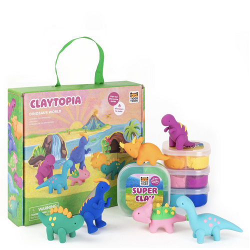 Claytopia- Dinosaur world