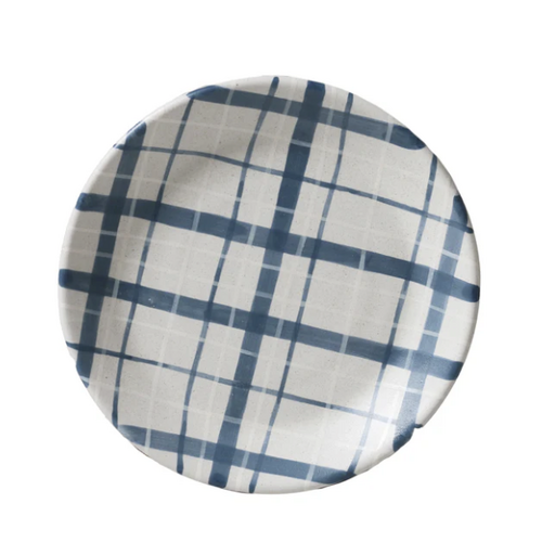 Denim Cat's Pyjamas Plate