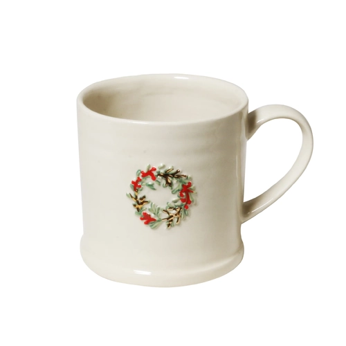 WREATH - LARGE CHRISTMAS FAVOURITES MUG 