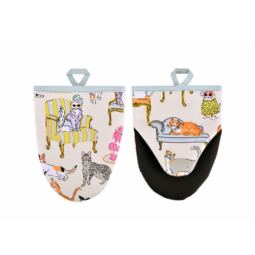 Cool Cats Microwave Mitts