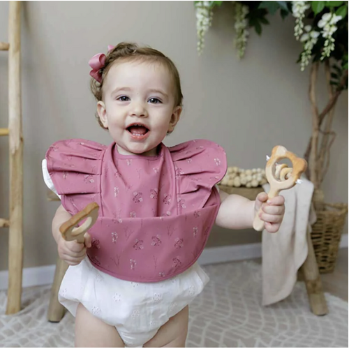 Floret Frill Snuggle Bib