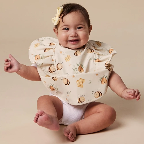 Bumblebees Snuggle Bib