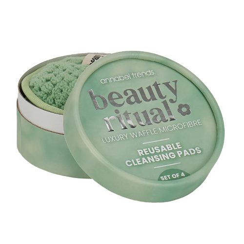 Beauty Ritual Reusable Cleansing Pads-4pc