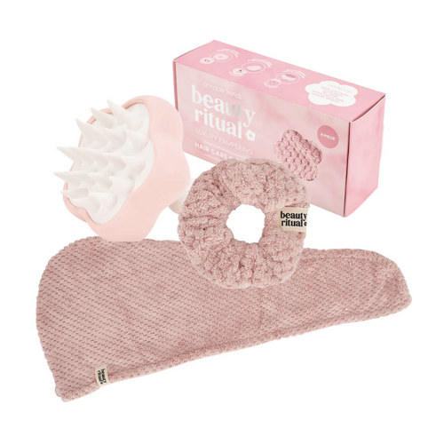 Beauty Ritual Hair Care Gift Set Pink