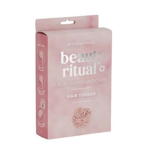 Beauty Ritual Waffle Hair Turban
