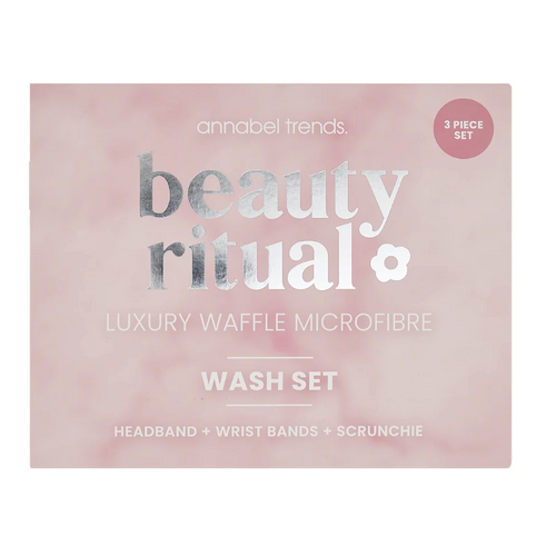 Beauty Ritual Luxury Waffle Wash Set