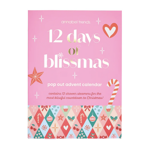 Festive Advent Calendar shower steamers