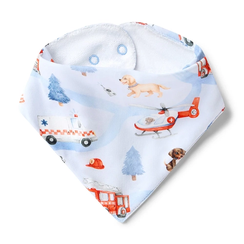 To the Rescue Dribble Bib
