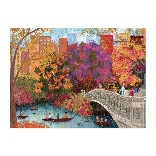 Autumn on Bow Bridge 1000pc Puzzle