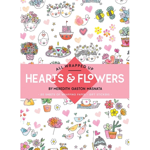 Hearts & flowers All Wrapped Up