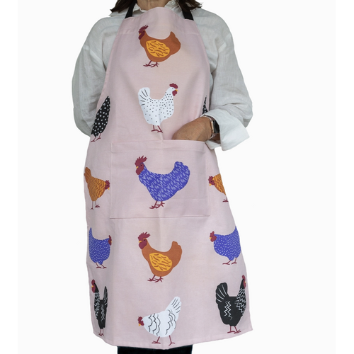 Bright Hens Apron