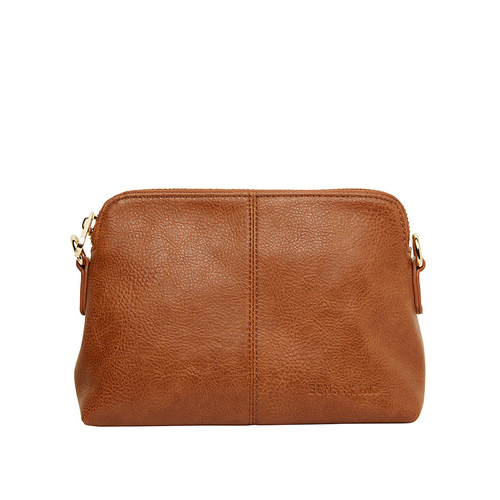Burbank Crossbody- Tan Pebble