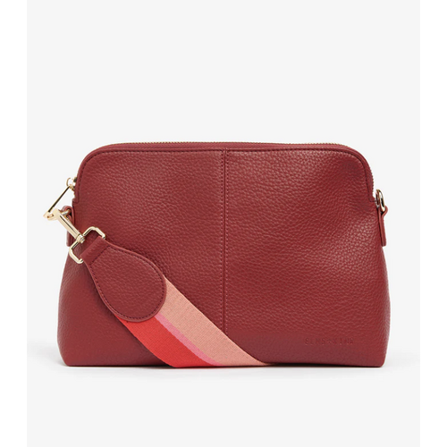 LARGE Burbank Crossbody- Burgundy