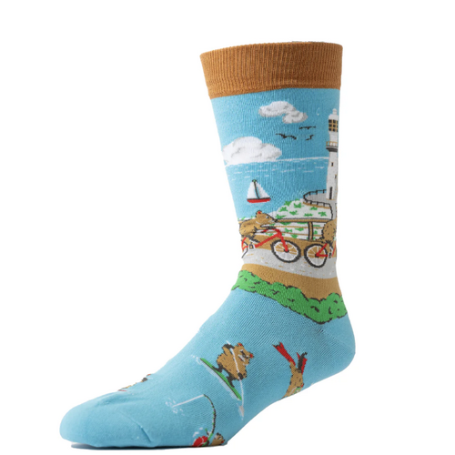 "Quokka Tourism"  Men's Socks