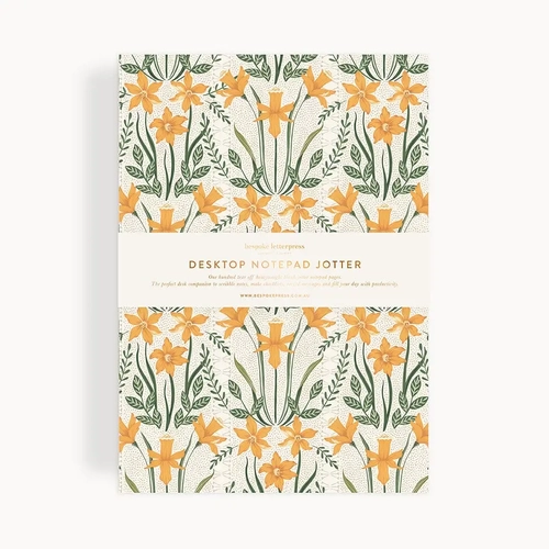 Desktop Notebook Jotter Daffodil