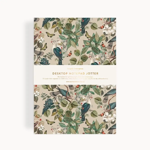 Desktop Notebook Jotter Botanical Grove