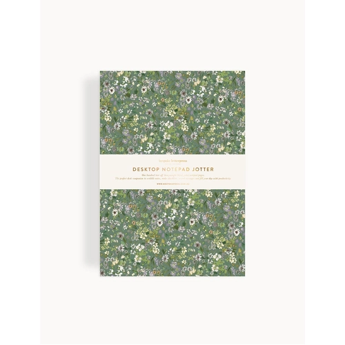 Desktop Notebook Jotter Summer Perennial