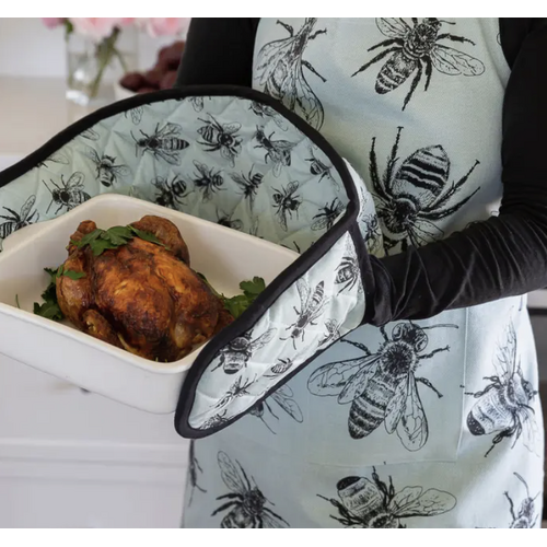 Double Oven Glove Sketch Bee