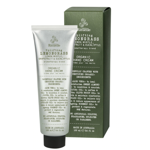 Organic Hand Cream Lemongrass