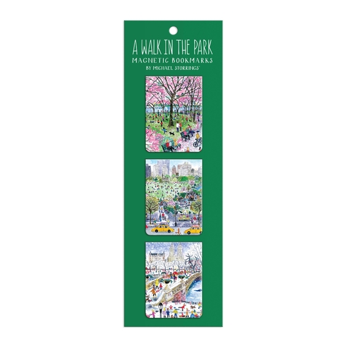 Walk in the Park Magnetic Bookmarks