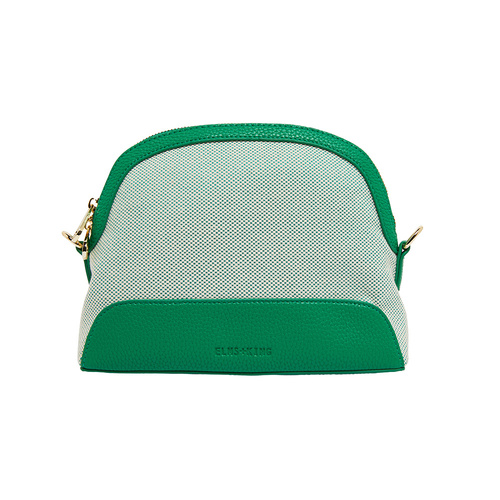 Bronte Day Bag- Green w/Canvas