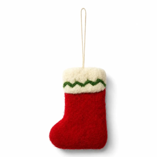 Felt Christmas Ornament- Christmas Stocking