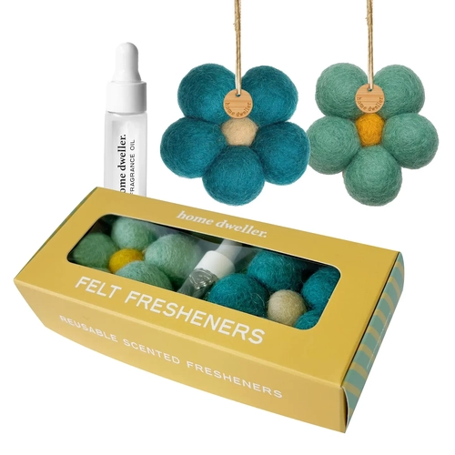 Felt Flower Freshener Beach comber