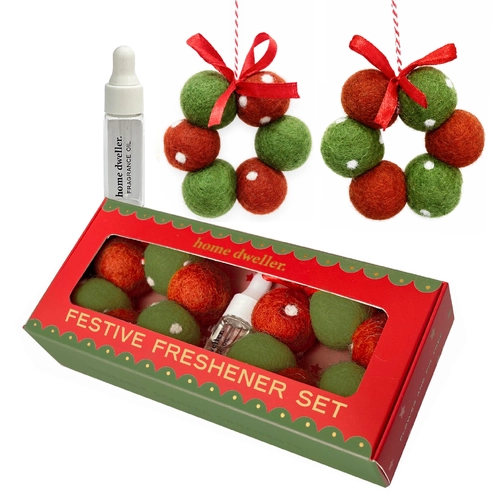 Festive Felt Freshener- Polka Dots