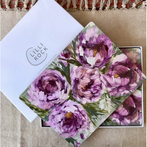 Amour et Joie Peony Hardback Placemats