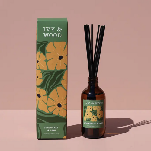 Lemongrass & Sage Reed Diffuser
