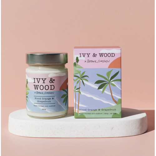 Paradiso Candle-Blood Orange & Grapefruit