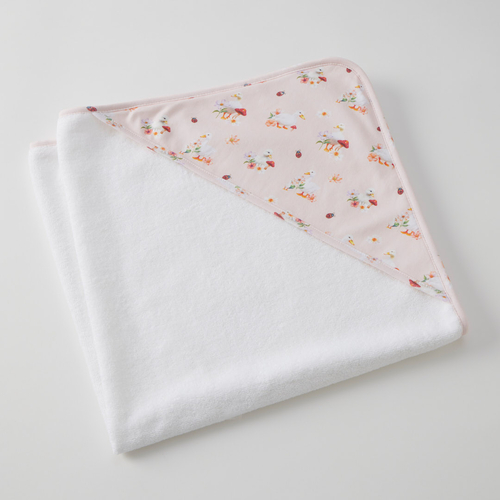 Waddling Around Hooded Towel